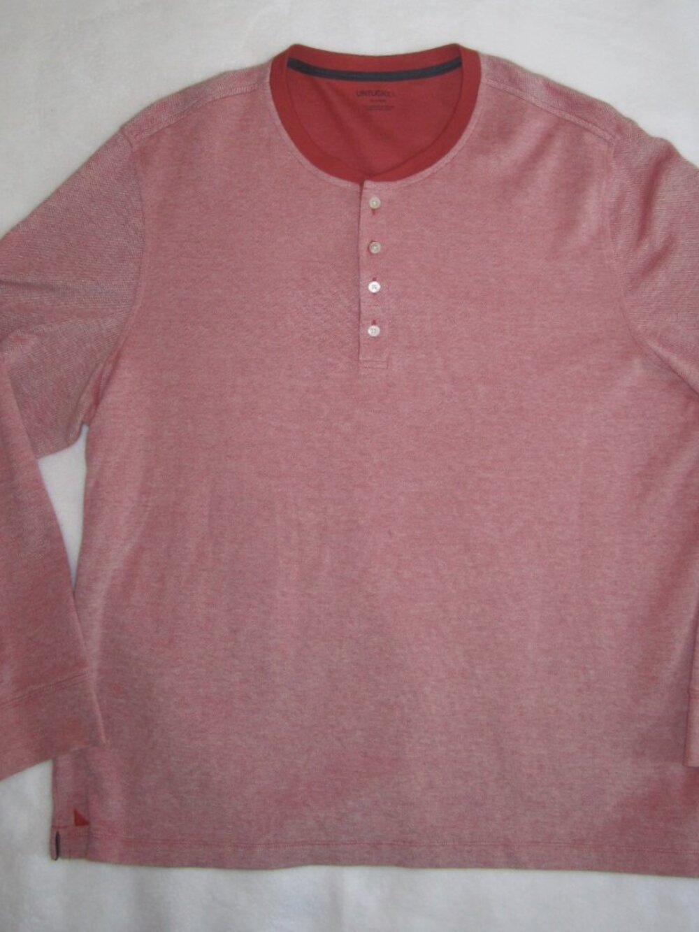 UNTUCKIT CASCUDO Henley Shirt Men's XXL